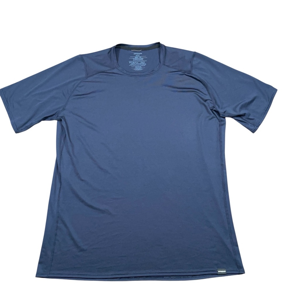 Patagonia Capilene Silkweight Shirt XXL Blue Performance Tee